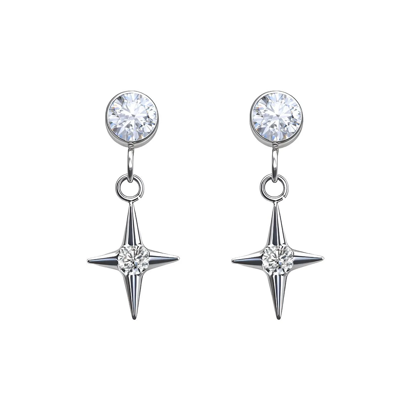 GUDUD Серьги из сплава Унисекс