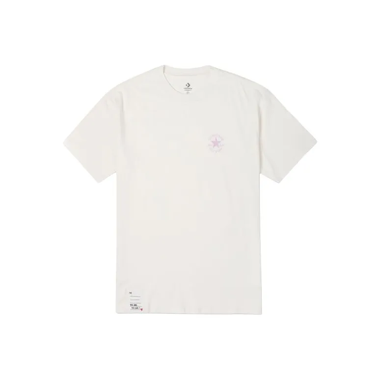 Конверс Valentine's Day Collection T-Shirt Унисекс Белый