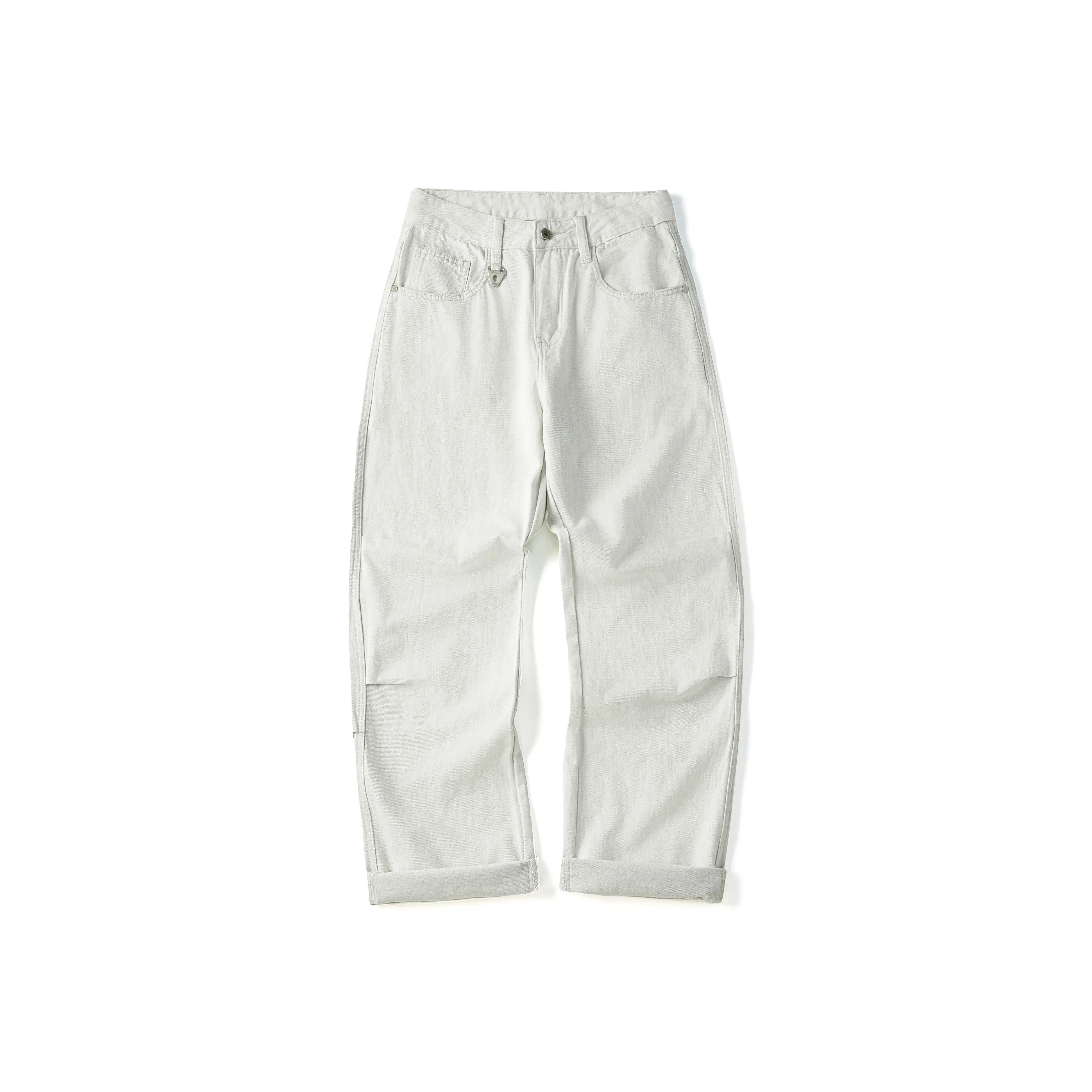 98SQUID Белый Унисекс Джинсы