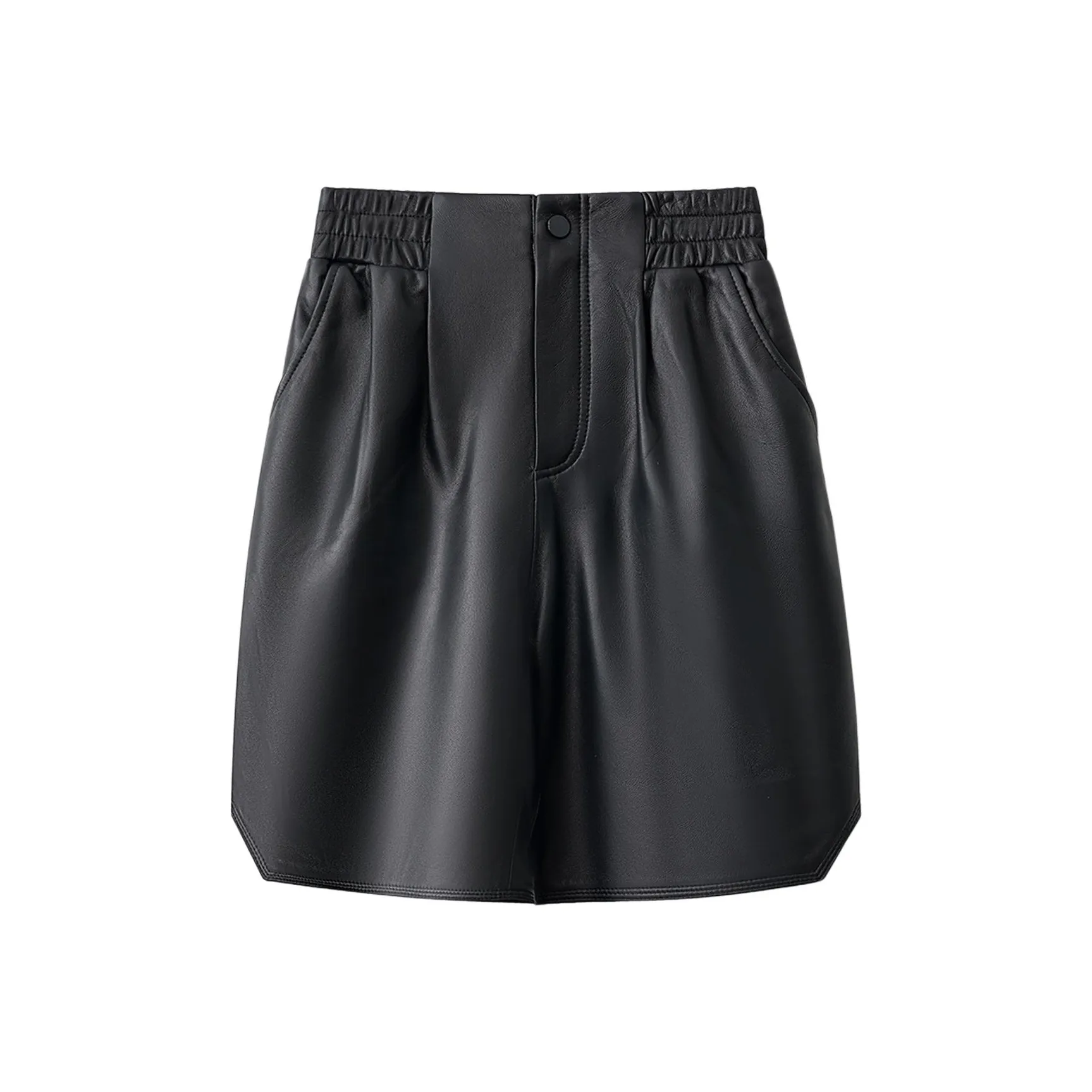 BILISISHANYANG Кожаные брюки женские