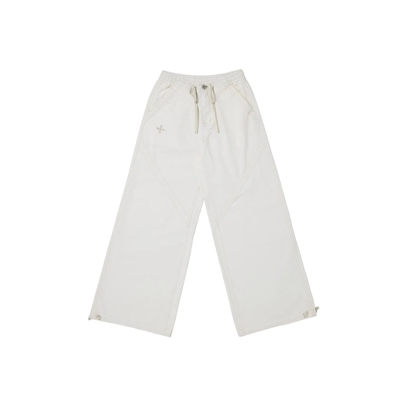 SMFK Снежно-горный Белый Женские Карго Брюки