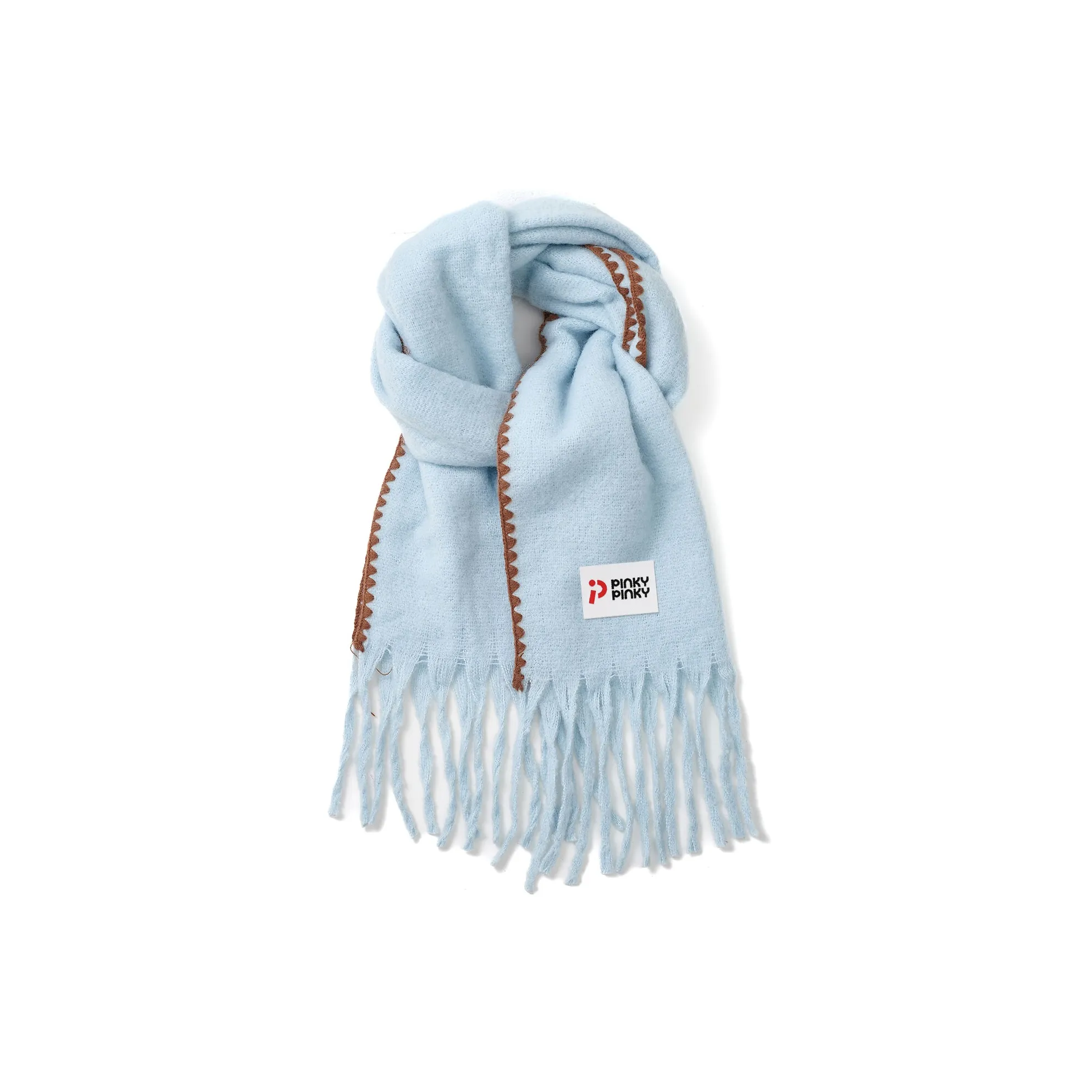 PINKYPINKY Полиэстер Трикотаж Шарфы Унисекс
