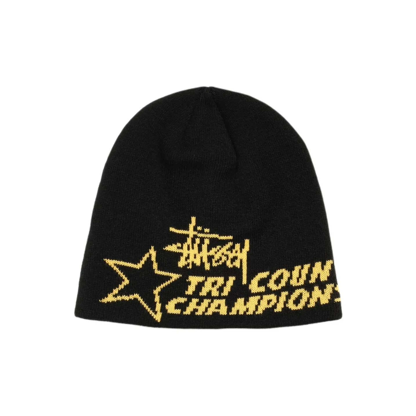 Stussy Акриловые Шапки-бини Унисекс Черный Серый Бежевый Армейский Зеленый