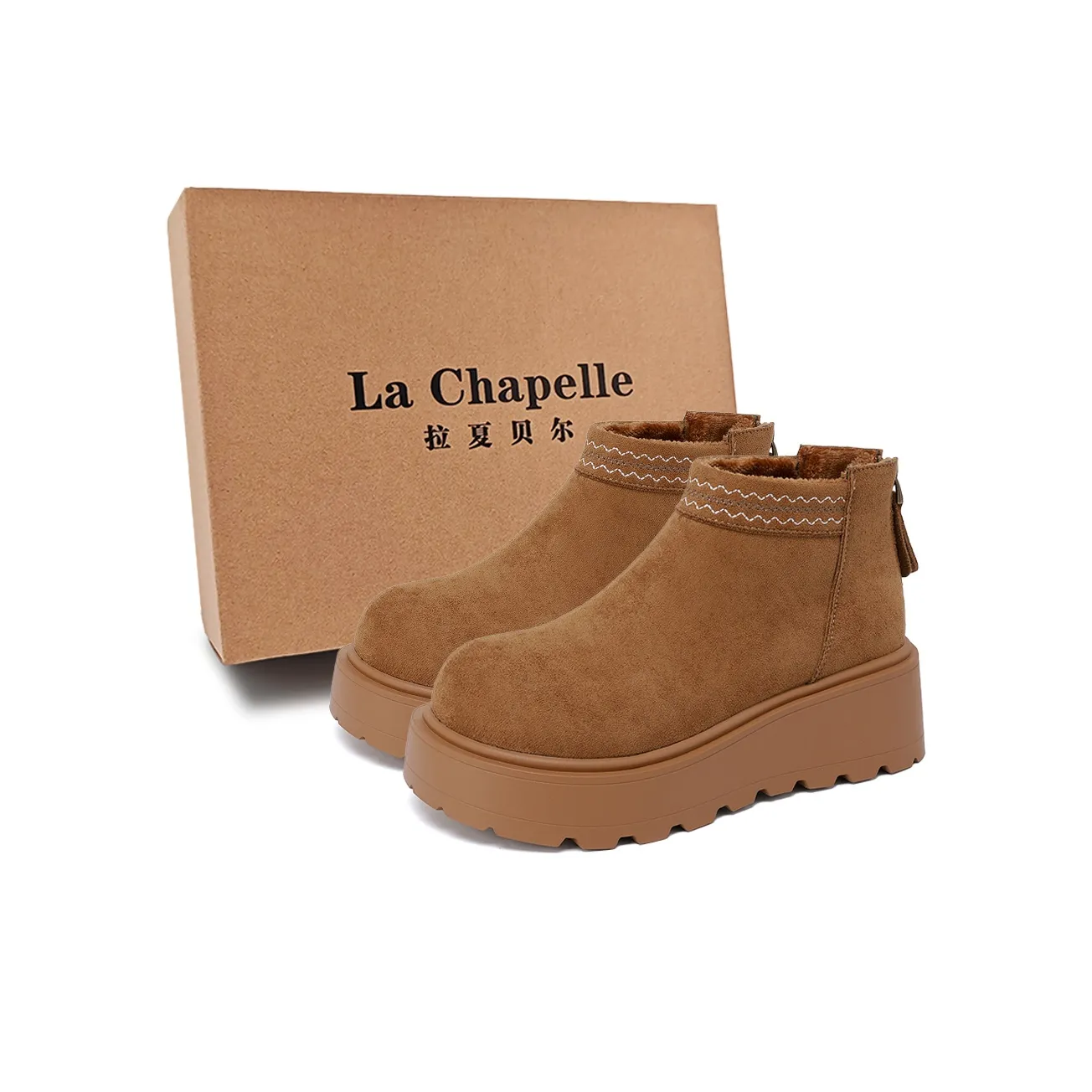 La Chapelle Термический Амортизация Устойчивый к истиранию Противоскользящий 7,5 см Снеговики Женские