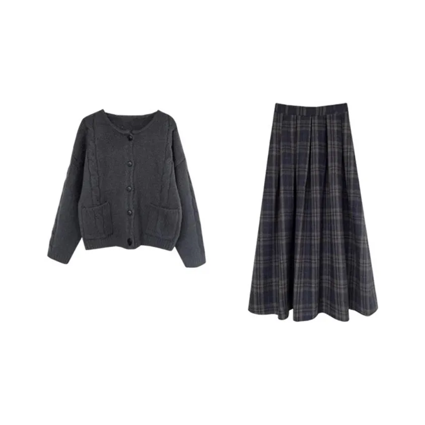 ABBY GODDESS Зимний комплект с юбкой женский