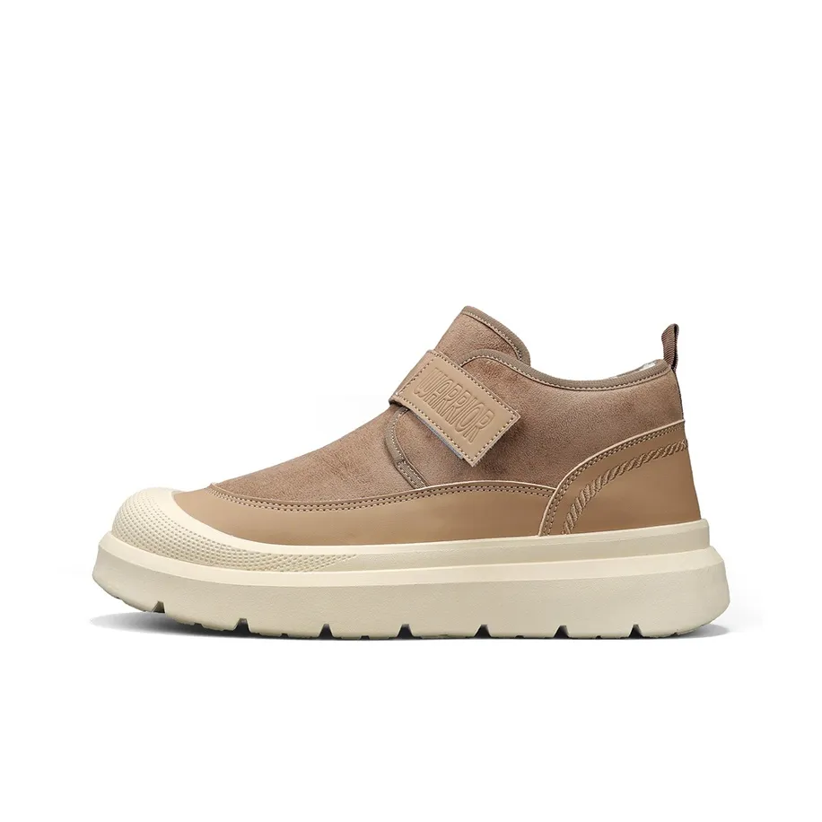 Warrior Теплоизоляционный Износостойкий Увеличивающий Высоту Противоскользящий Покрытие Баланс Короткий Снегокат Мужской Коричневый