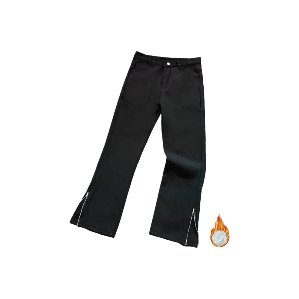 CAT'S PAW Черный Унисекс Джинсы