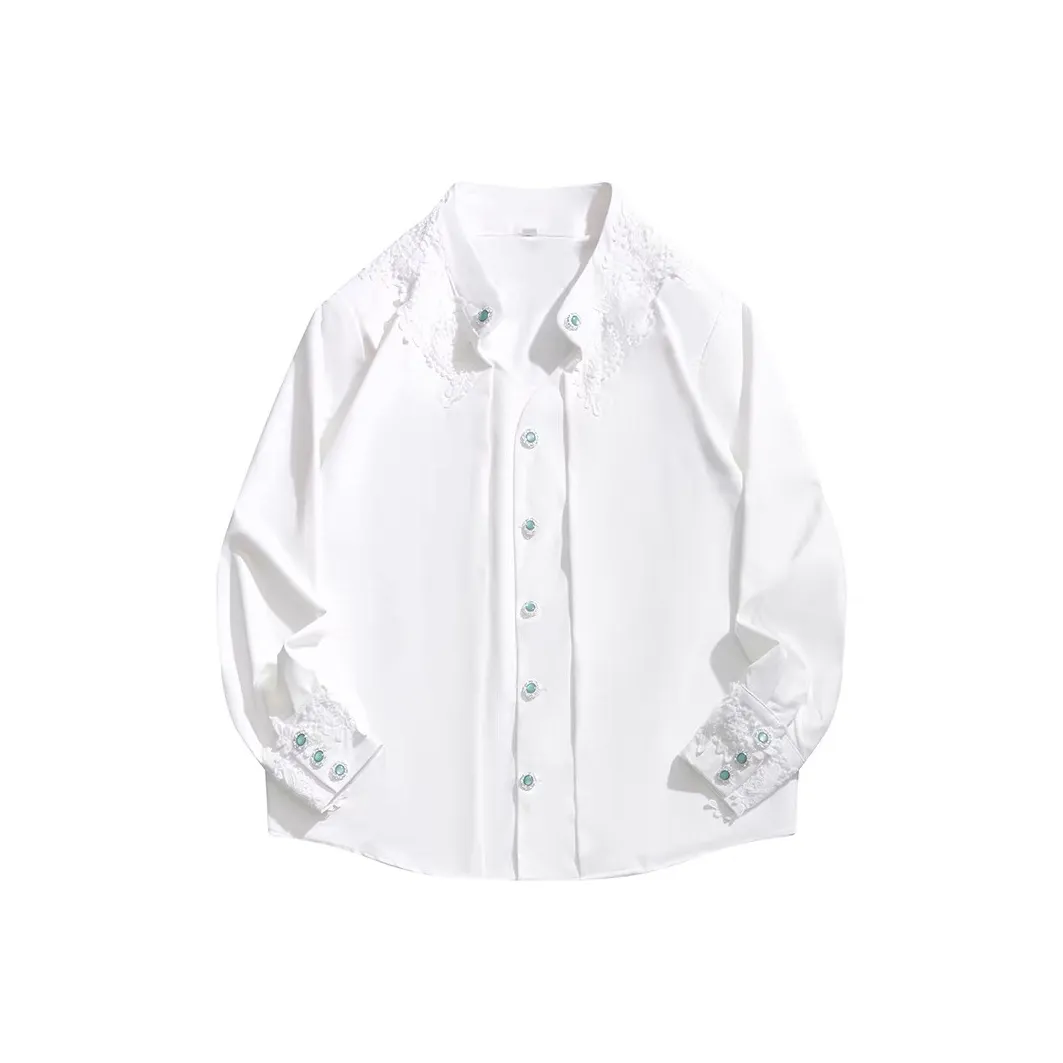 THINGYLAB Белые Мужские Рубашки