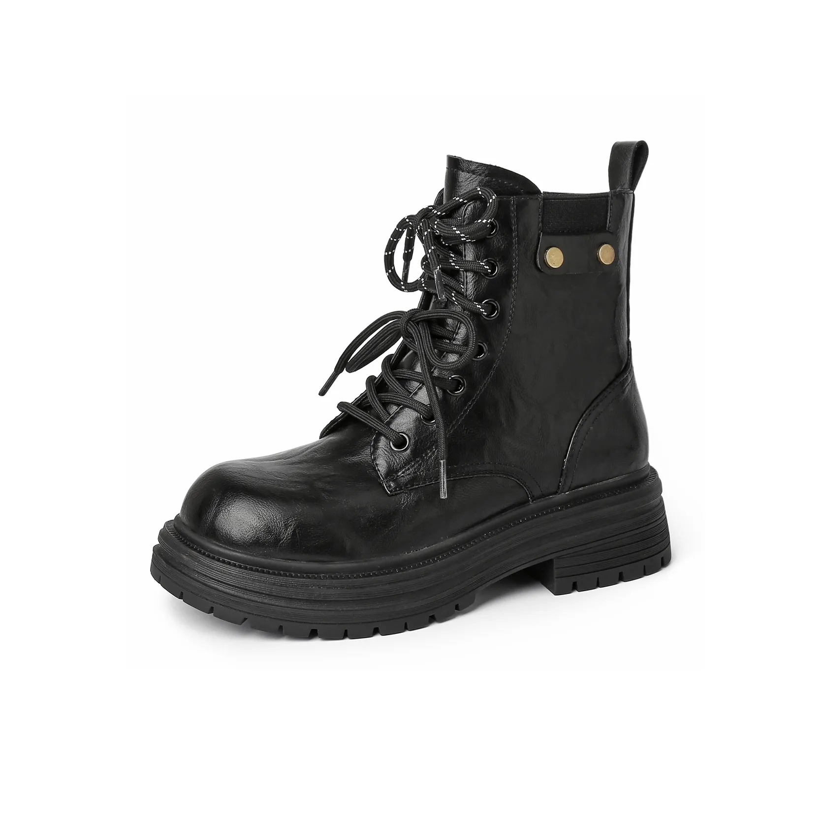 SHOUBA Martin Boots Black Women's