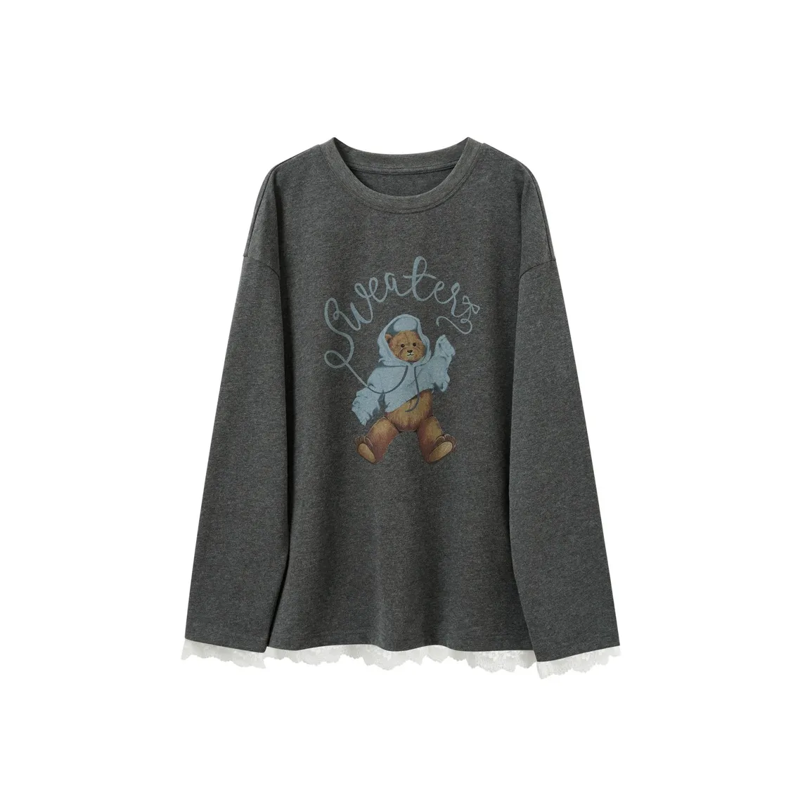 3COLOUR Рудный Серый Женские T-рубашки