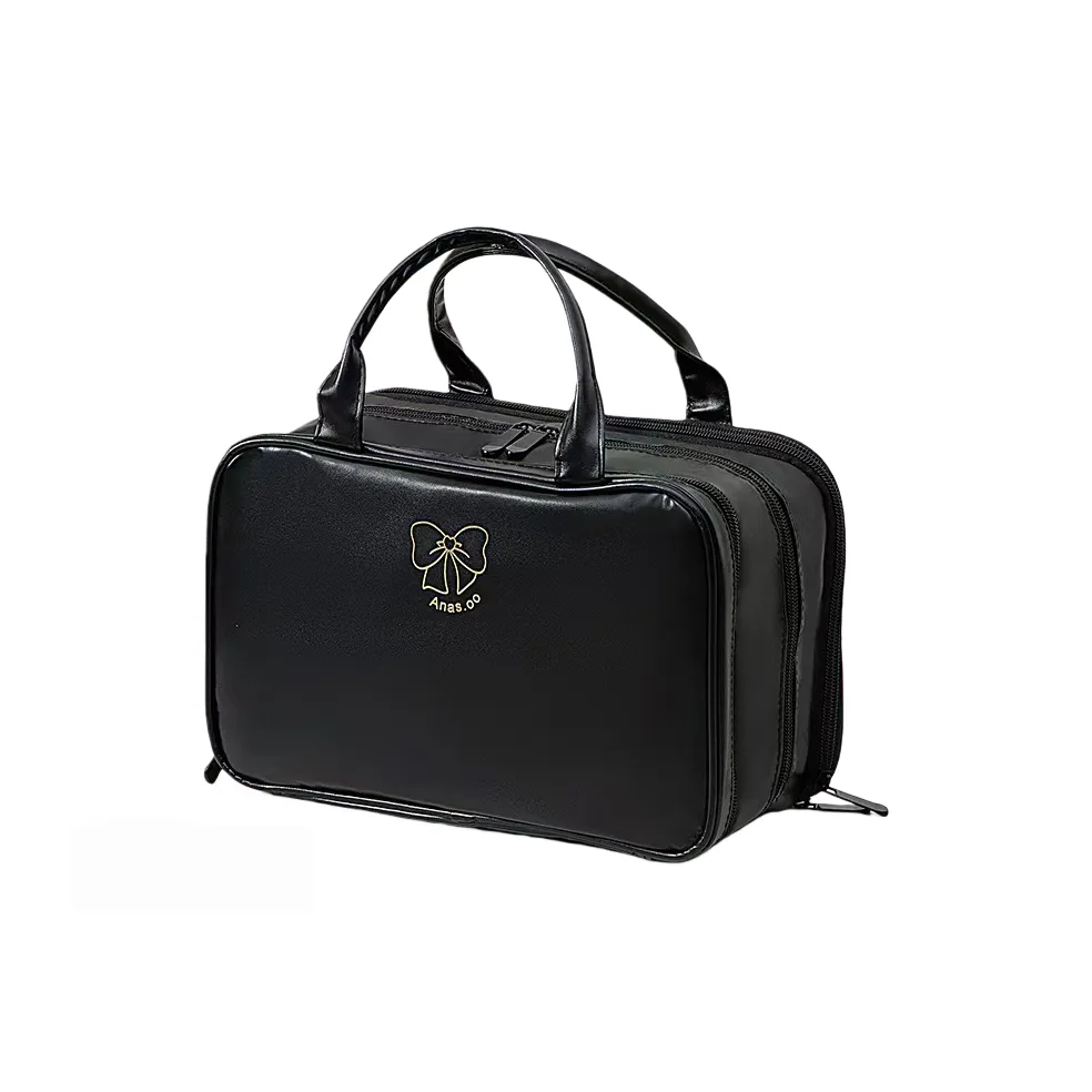 JIDUOMENG Бабочка Большая емкость Тройной слой Чемоданы для деловых путешествий косметички Essentials