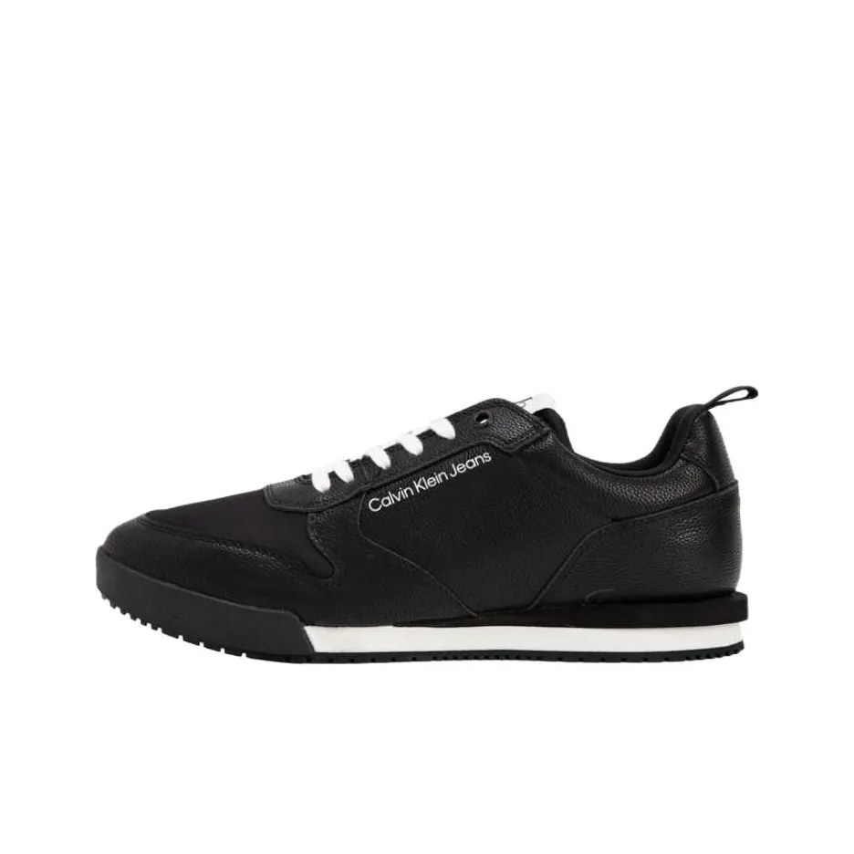 CKJ CALVIN KLEIN JEANS Casual Shoes Men Low Top Black