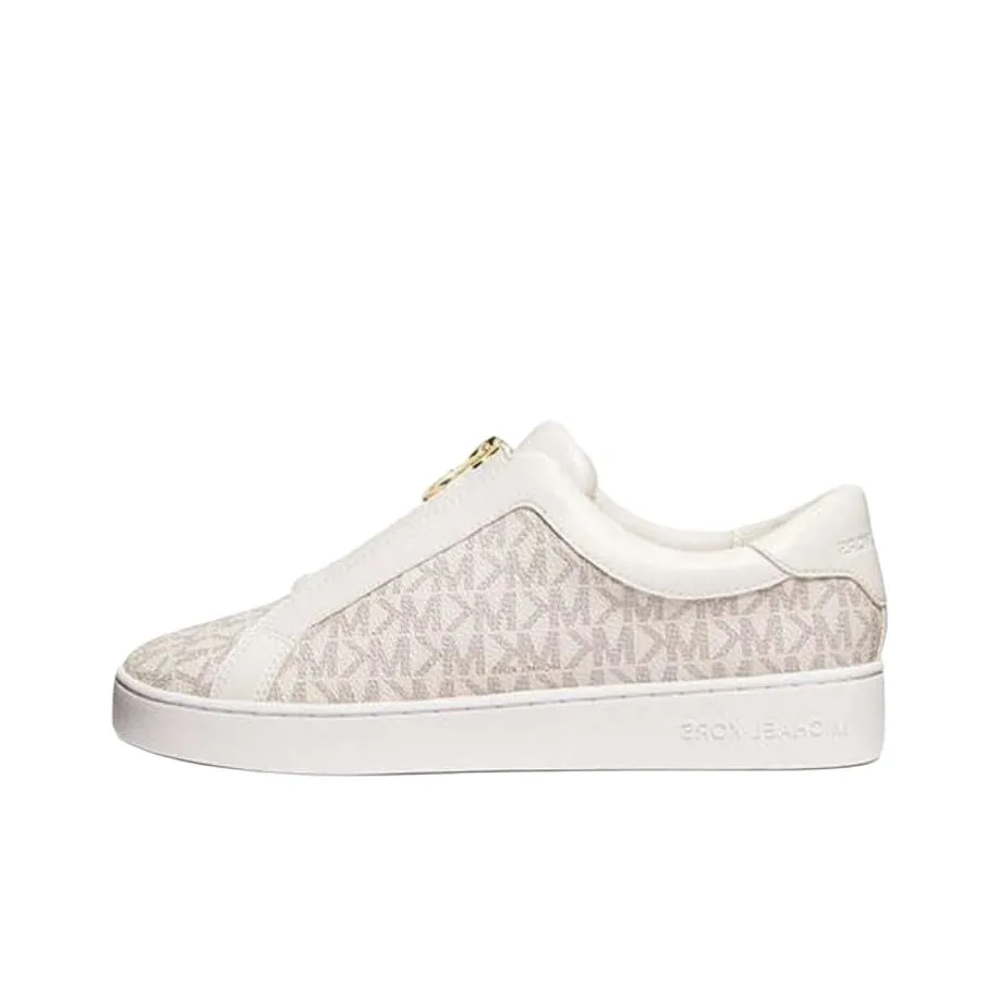 MICHAEL KORS Skateboard Shoes Women's Low-Top Beige