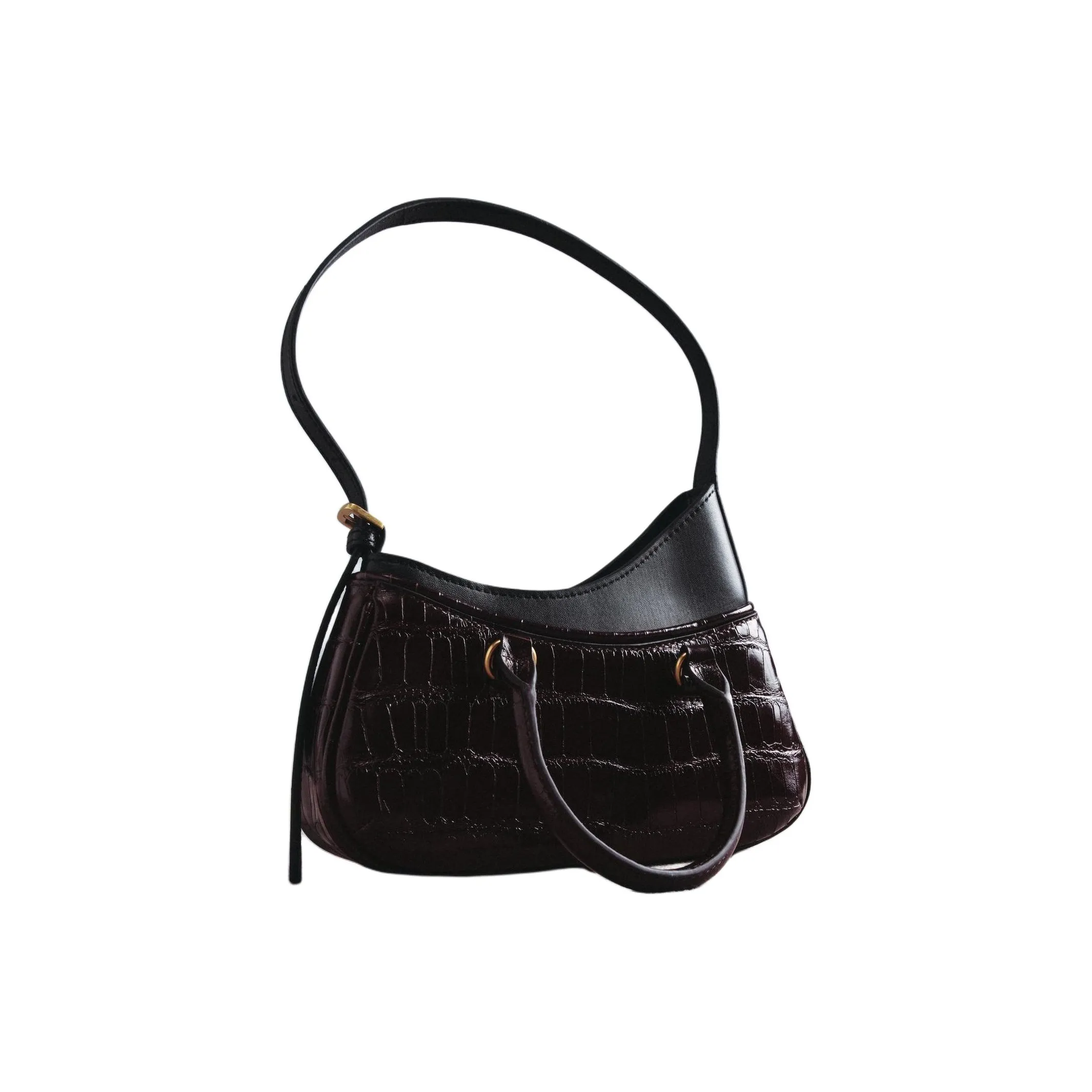 Сумки через плечо ZARA Collaboration Шоколад Женские