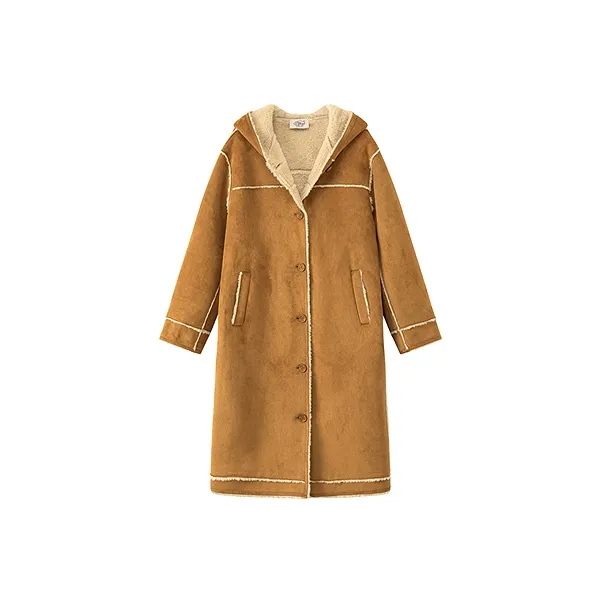 CHUU Коричневый Женские Меховые изделия