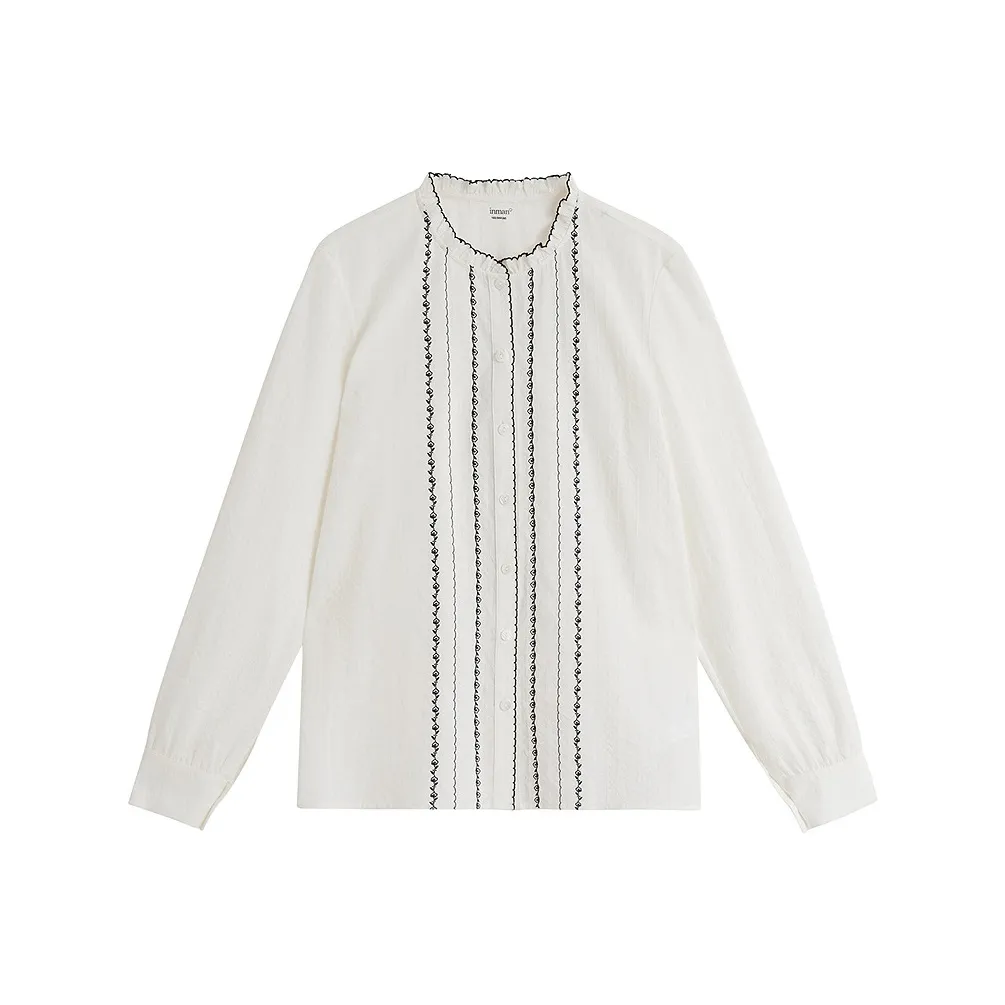 Inman Pearl White Женские Рубашки