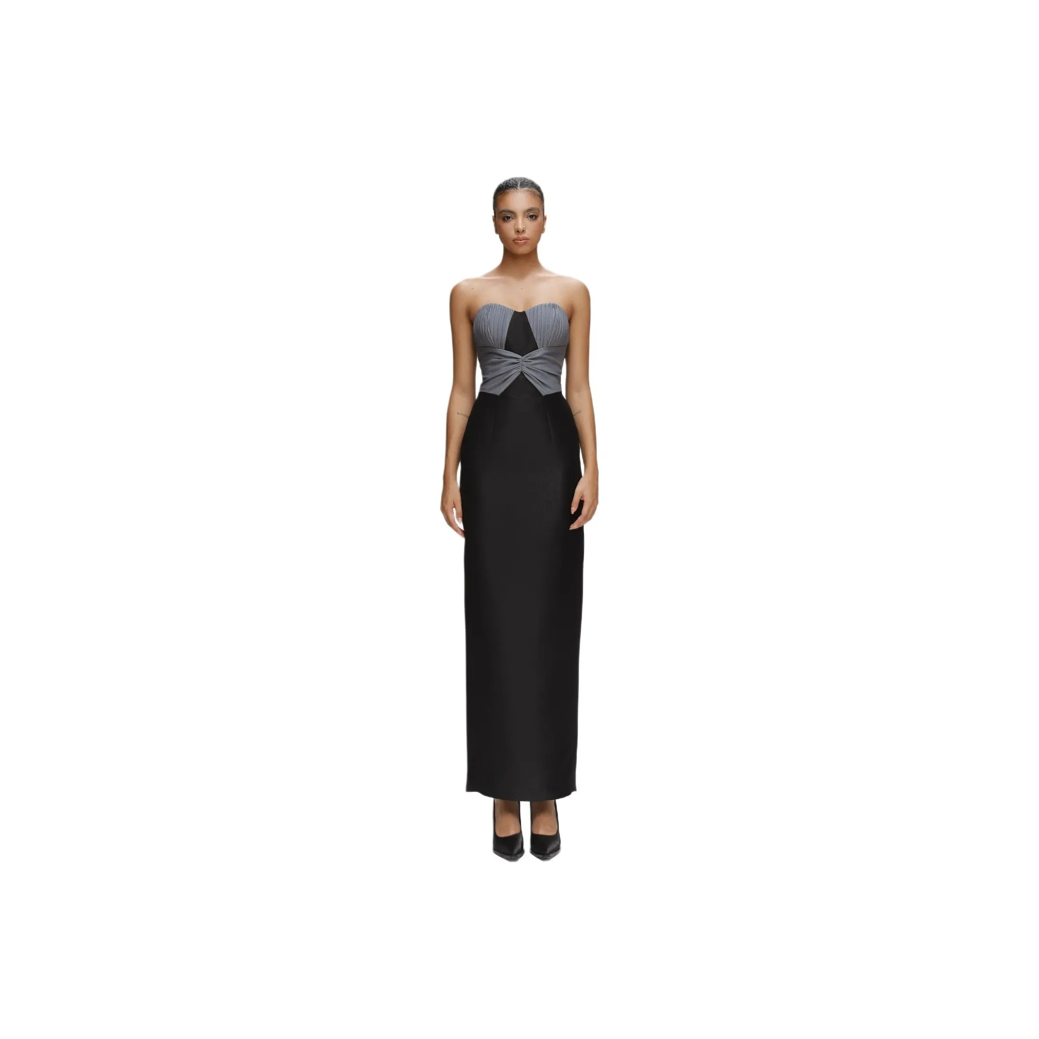 RDRE Черное Женское Вечернее Платье