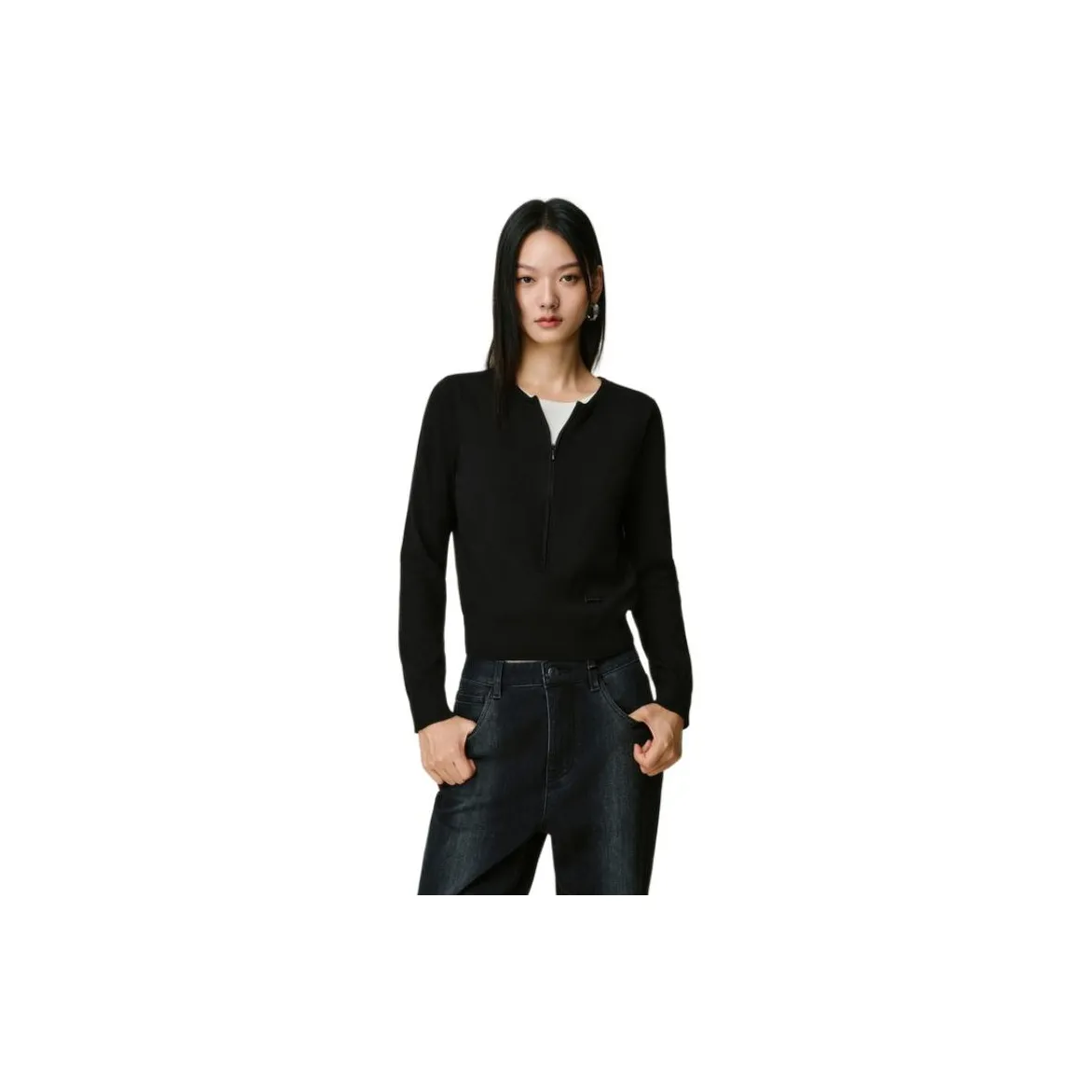 PEACEBIRD Вороний Женский Трикотаж