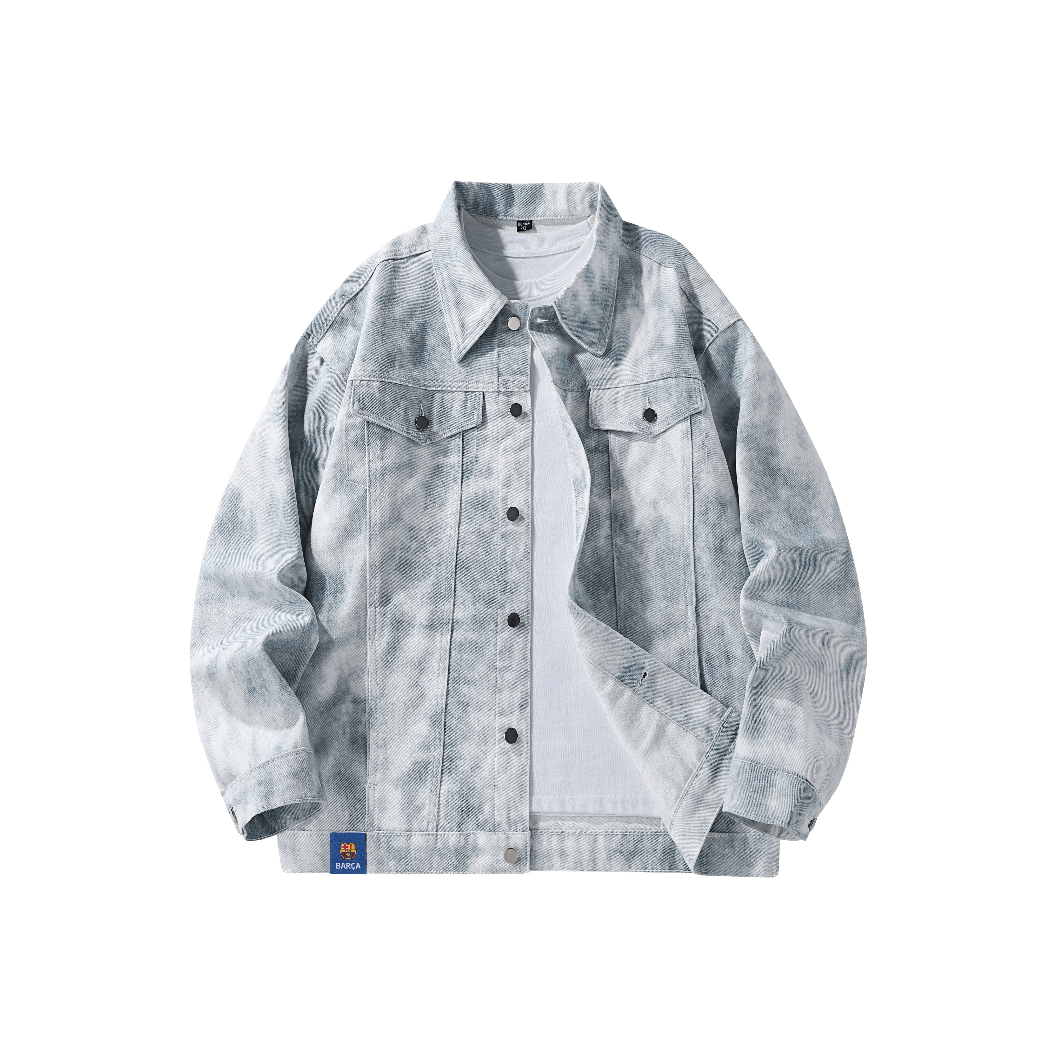 FCB ARCELONA Denim Jacket Unisex