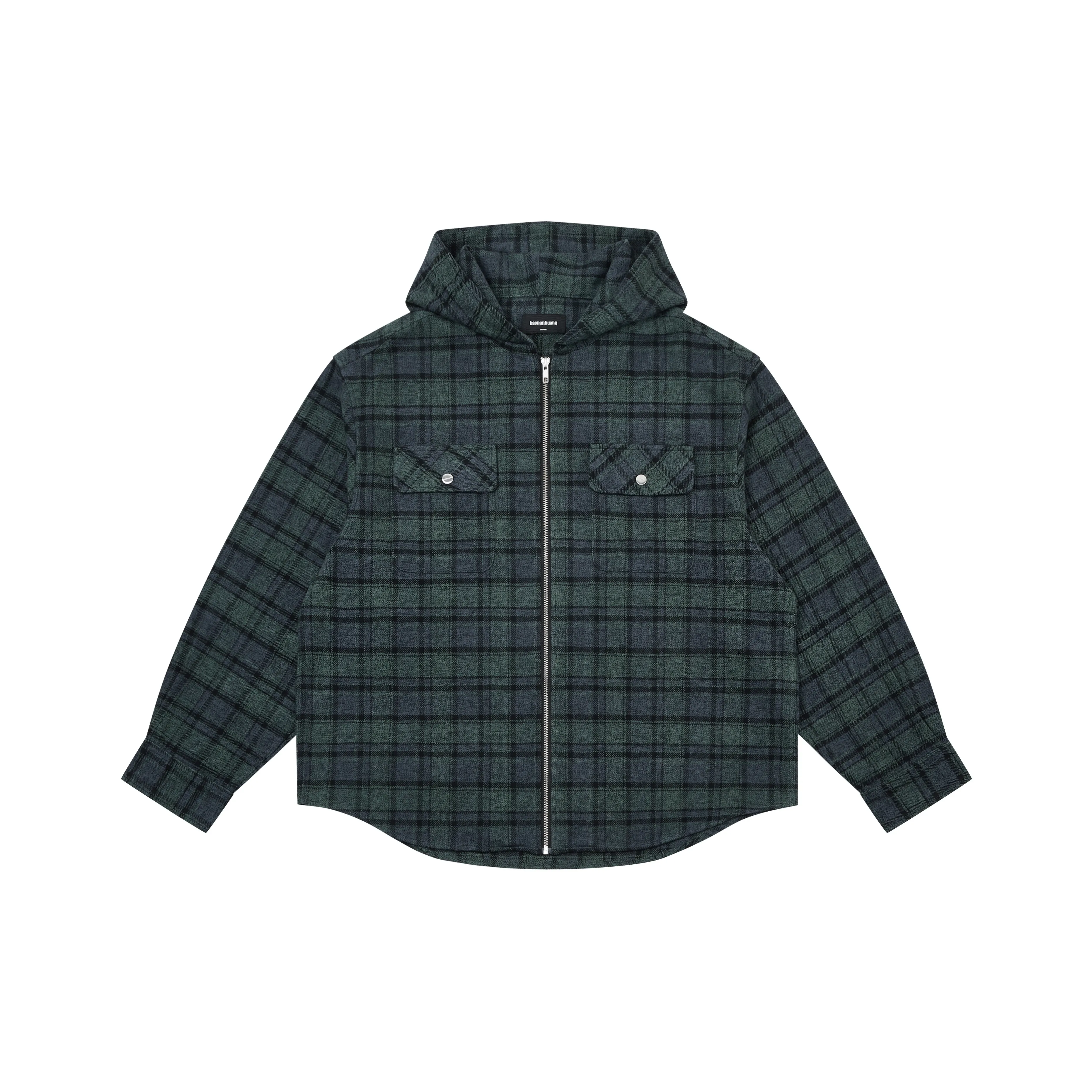 Haonanhuang Рубашка с капюшоном пальто унисекс