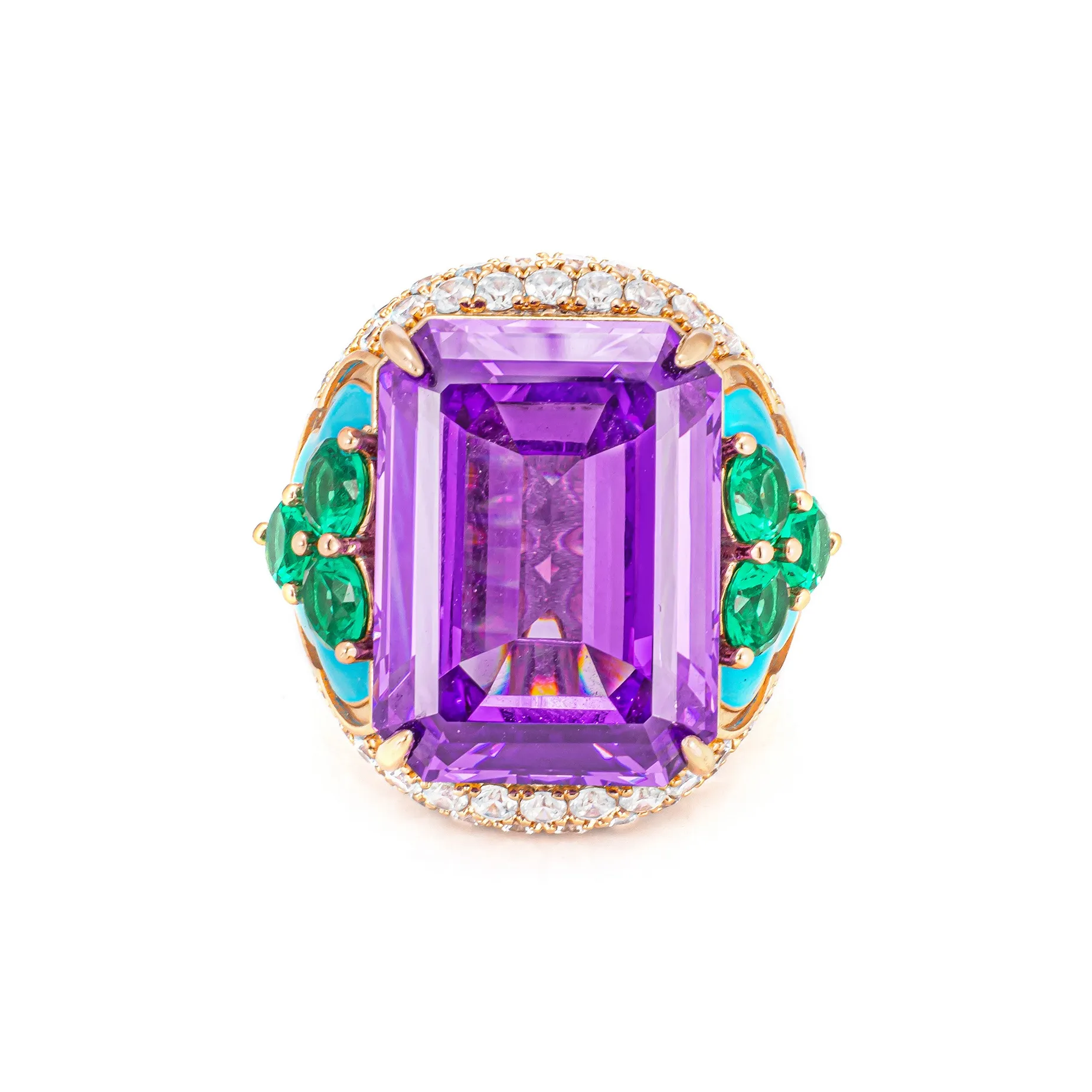 GAONAS Медный сплав Кольца Женские