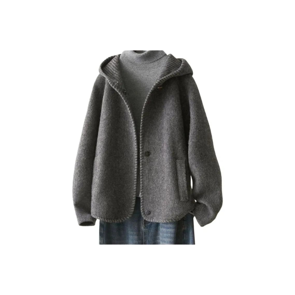 IHIMI Carbon Gray Женское пальто