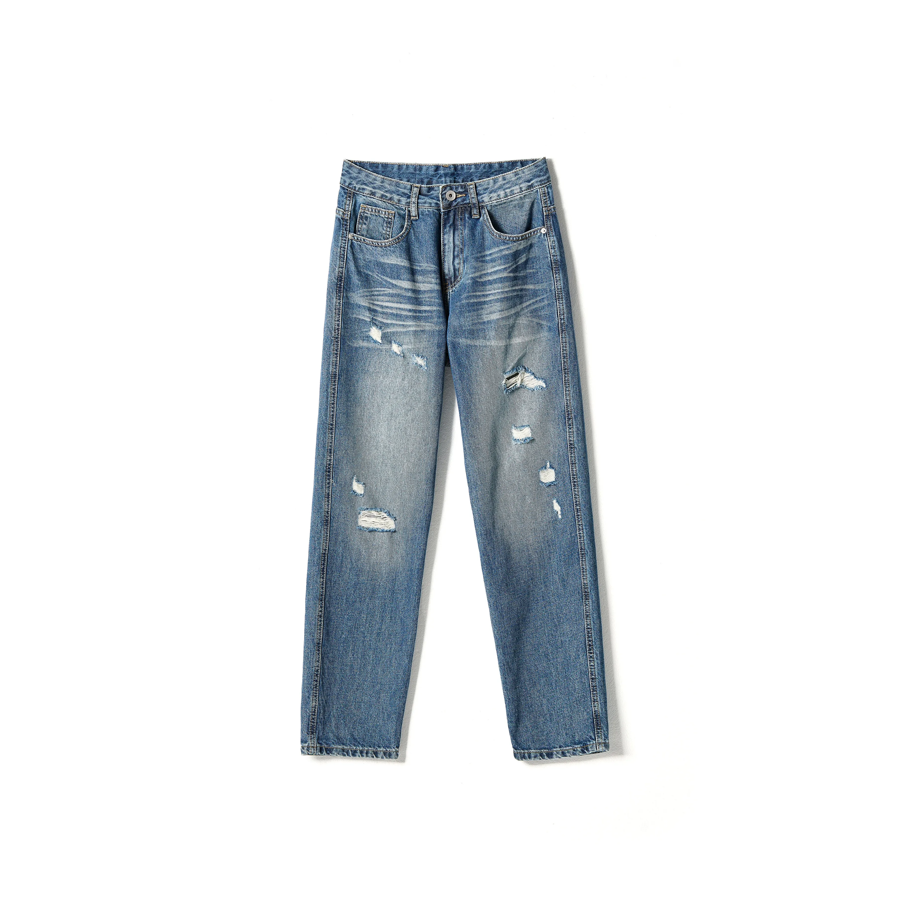 98SQUID Blue Unisex Jeans