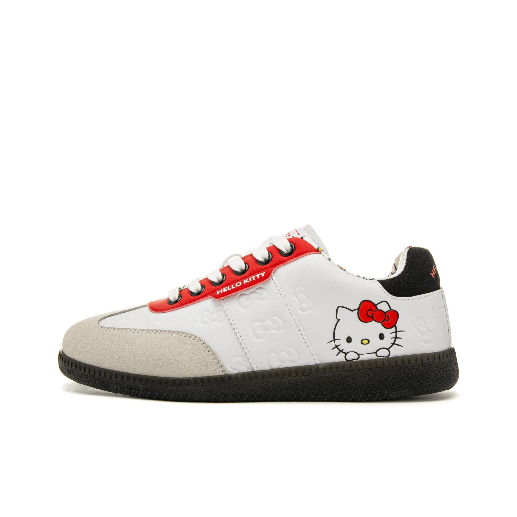 Sanrio x Hello Kitty Устойчивые к истиранию Низкие Кроссовки для скейтбординга Женские