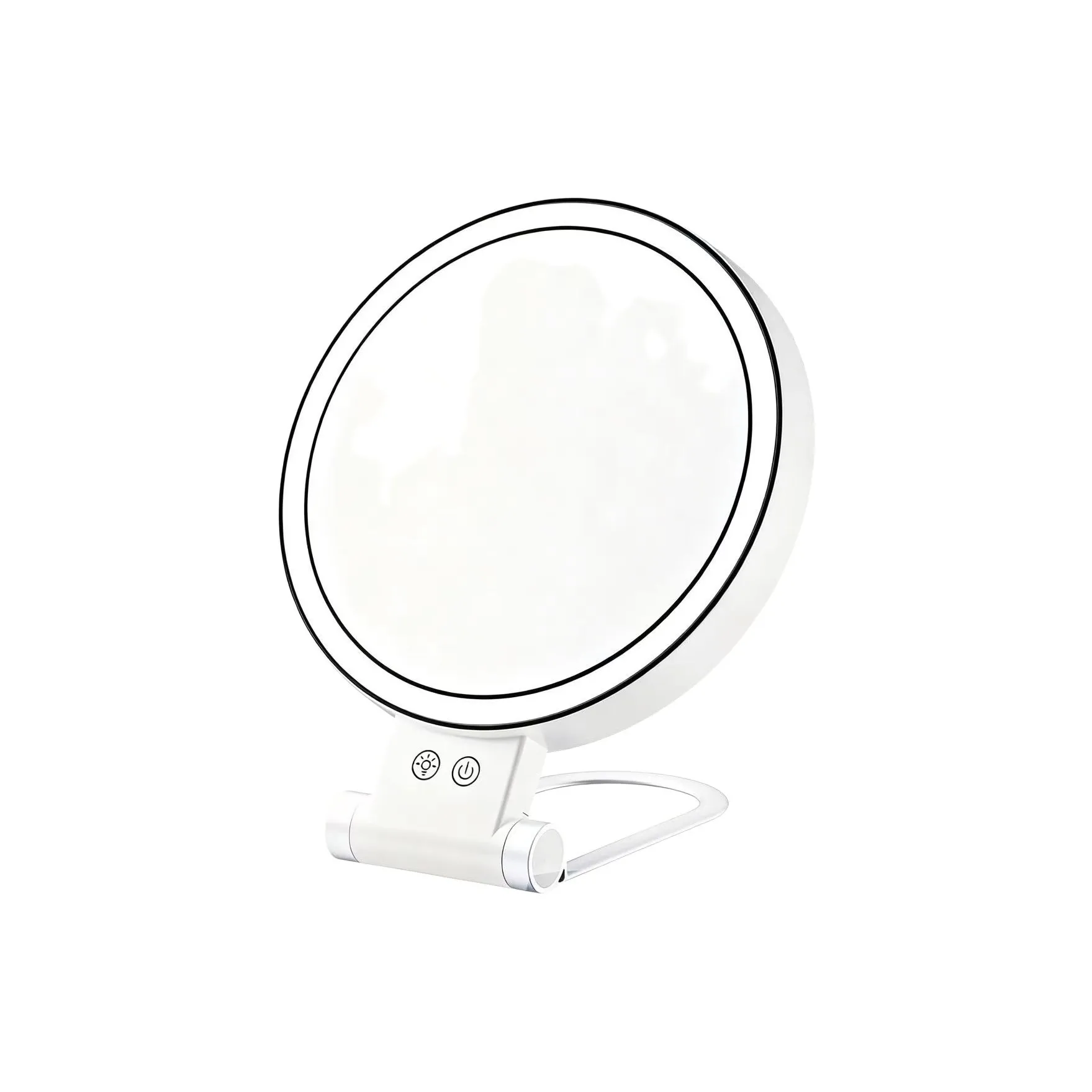 PureLove Переносной Настенный LED Освещенный Зарядный Складной Двойной Сторонний Зеркало Зеркала MAKE UP