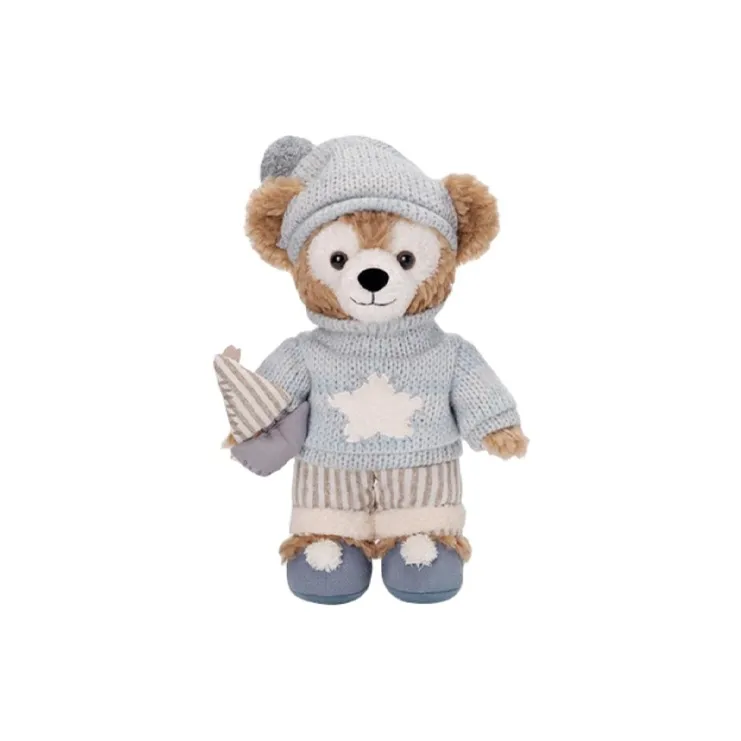 Disney x DISNEYLAND Duffy и Friends' Little Buddy Даффи Куклы Плюшевая Кукла 21 см Длина Тела Шанхай Дисней