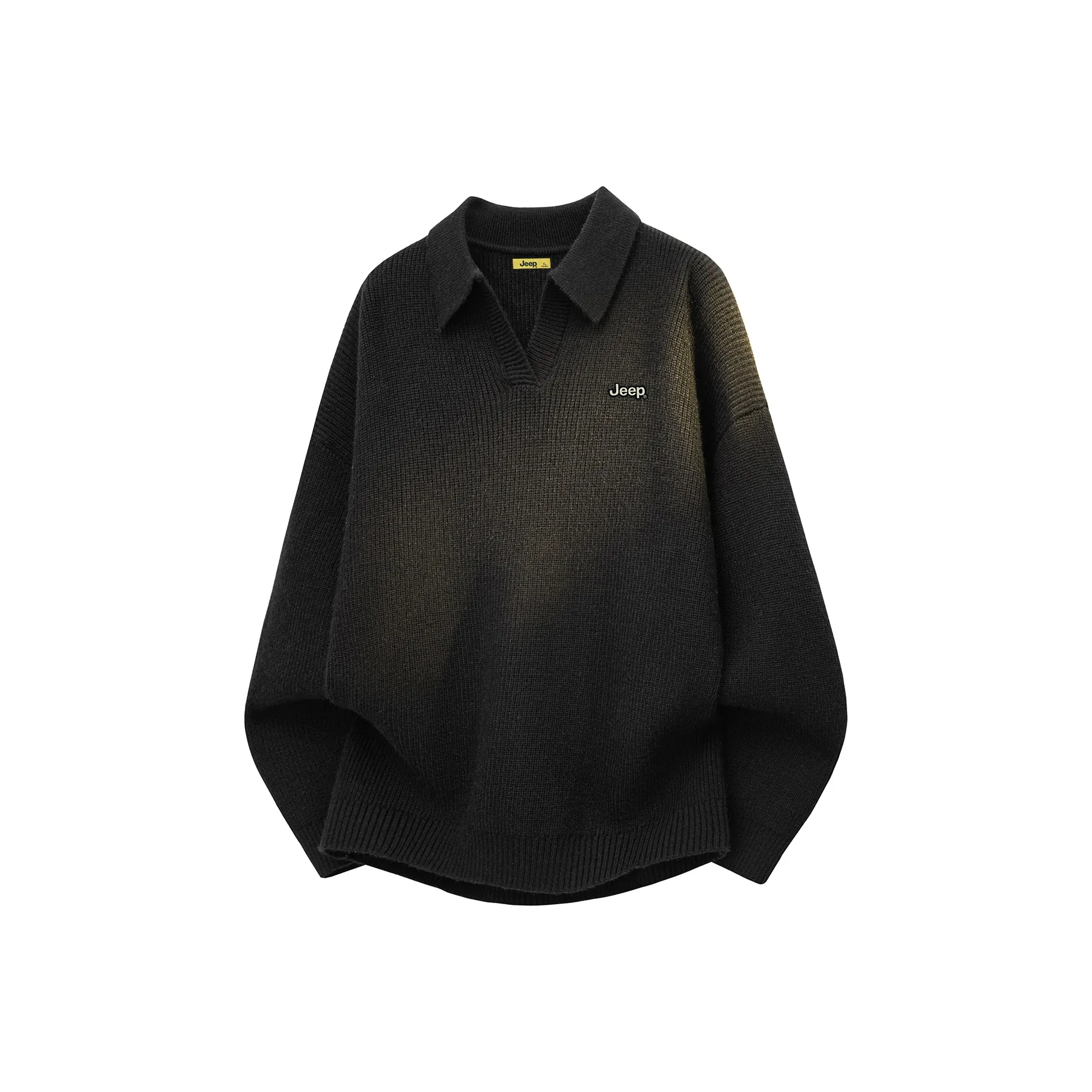 Jeep Lifestyle Отложной воротник Свитер Унисекс