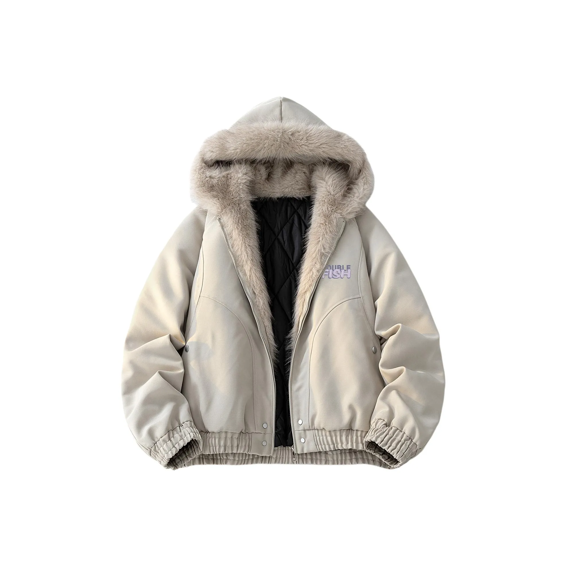 DOUBLEFISH Пальто Хлопковый пуховик Унисекс