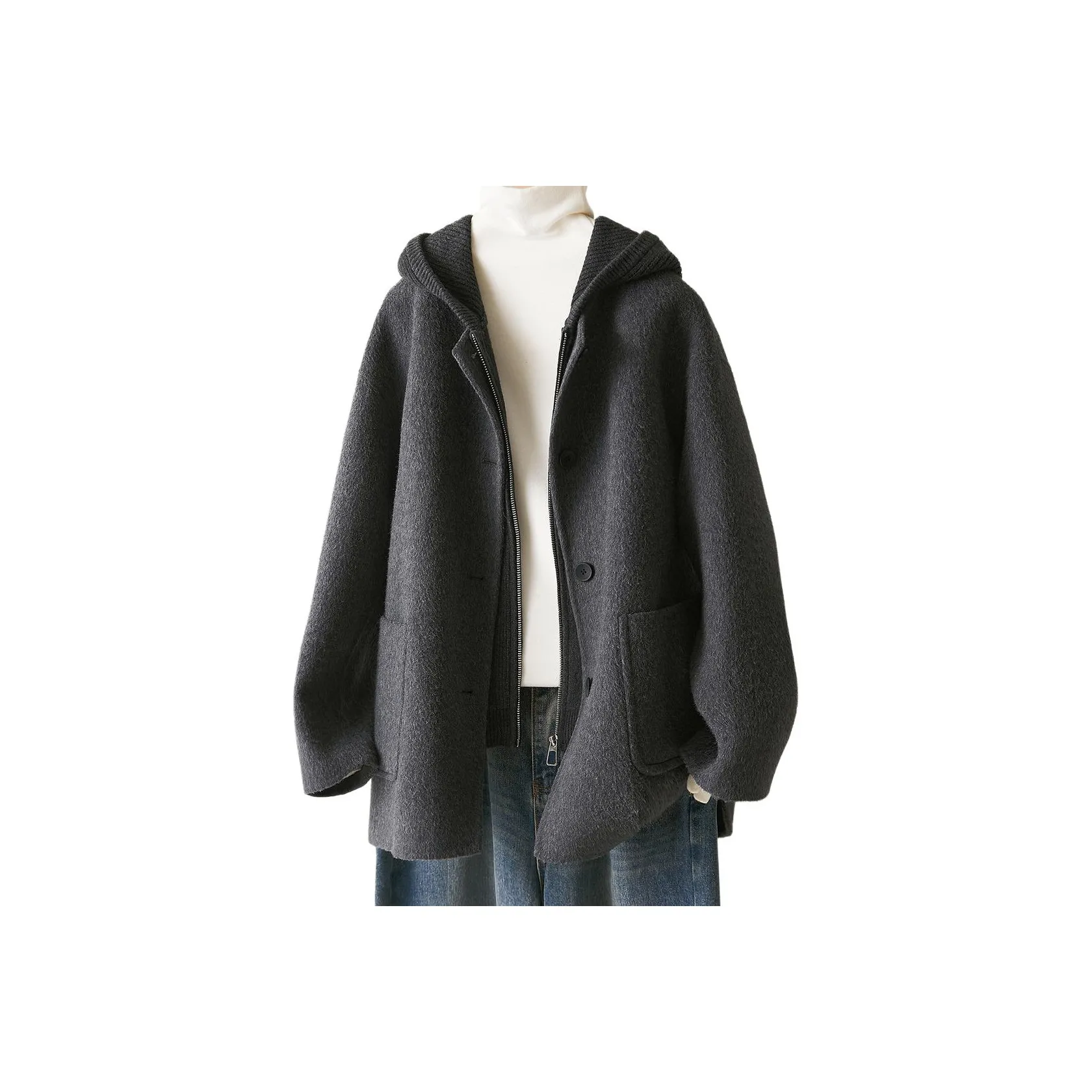 IHIMI Carbon Gray Женское пальто