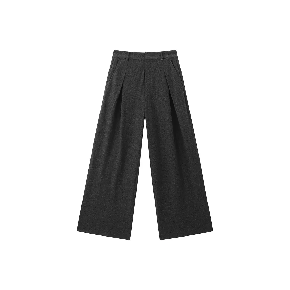 PEACEBIRD Crow Cyan Gray Women's Casual Pants PEACEBIRD Crow Циан Серый Женские Повседневные Брюки