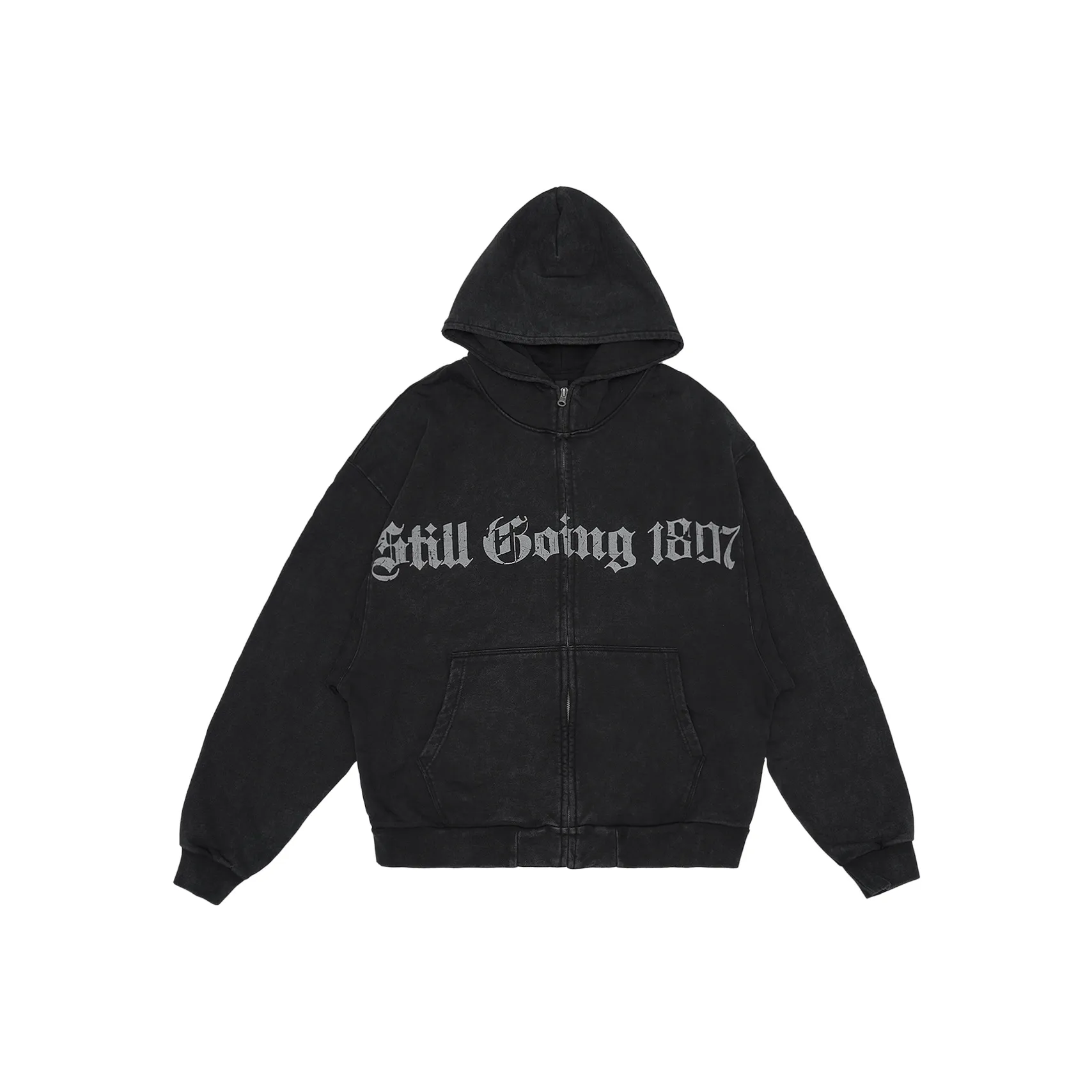 1807 Черный Унисекс Свитшоты