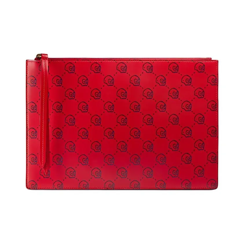 GUCCI Кожа Клатч Стандартный Унисекс Красный