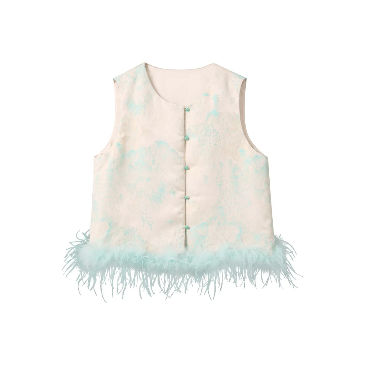 3COLOUR Светло-розовый цветочный женские пуховики