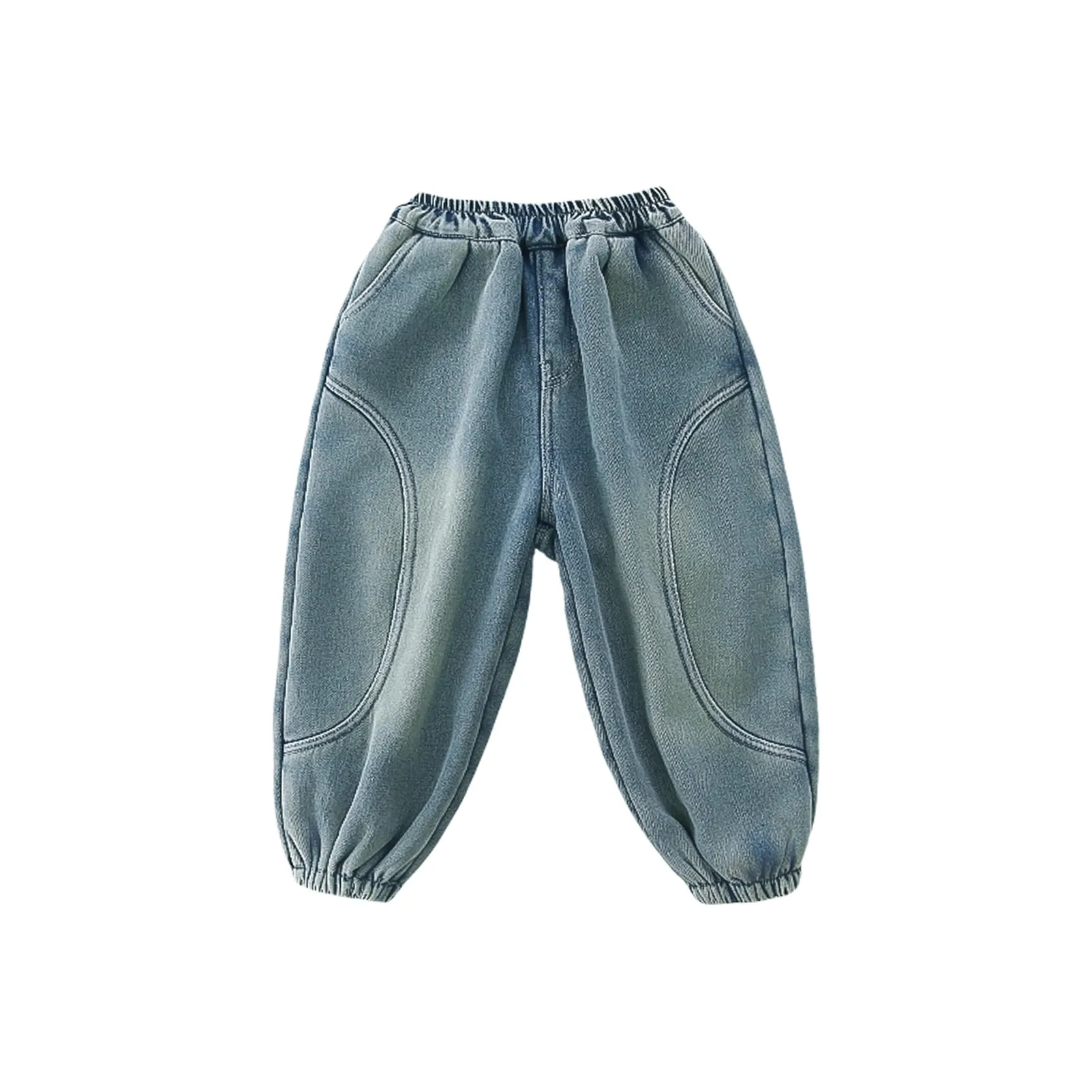 RHOBESAM Размер 7 Детский Деним с Флисовой Подкладкой Kids Джинсы