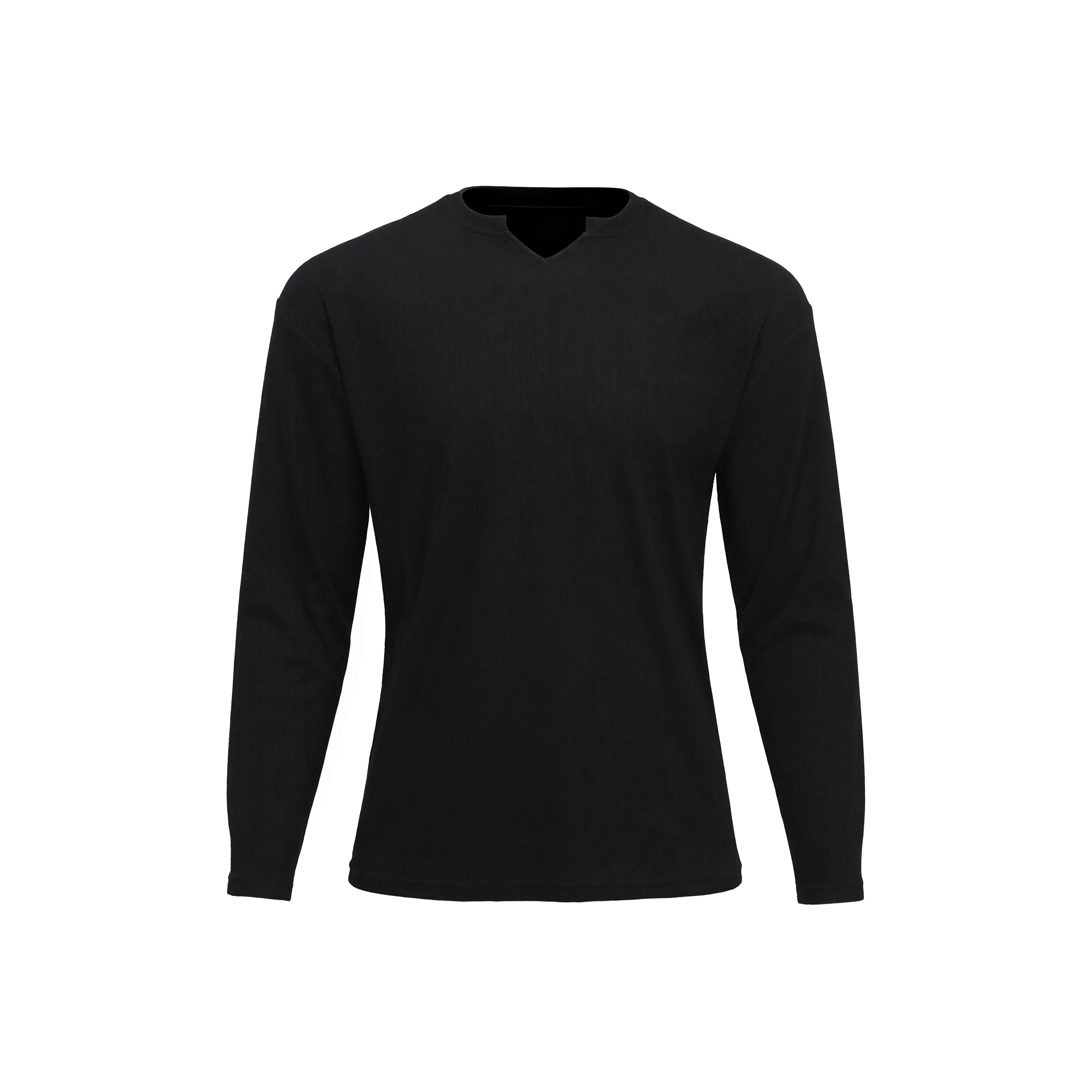 LARA STAR Маленький V-образный вырез длина рукава (размер) T-рубашка спортивная одежда унисекс