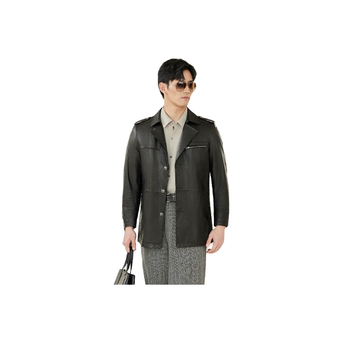 Beast King Куртка из натуральной кожи Мужская