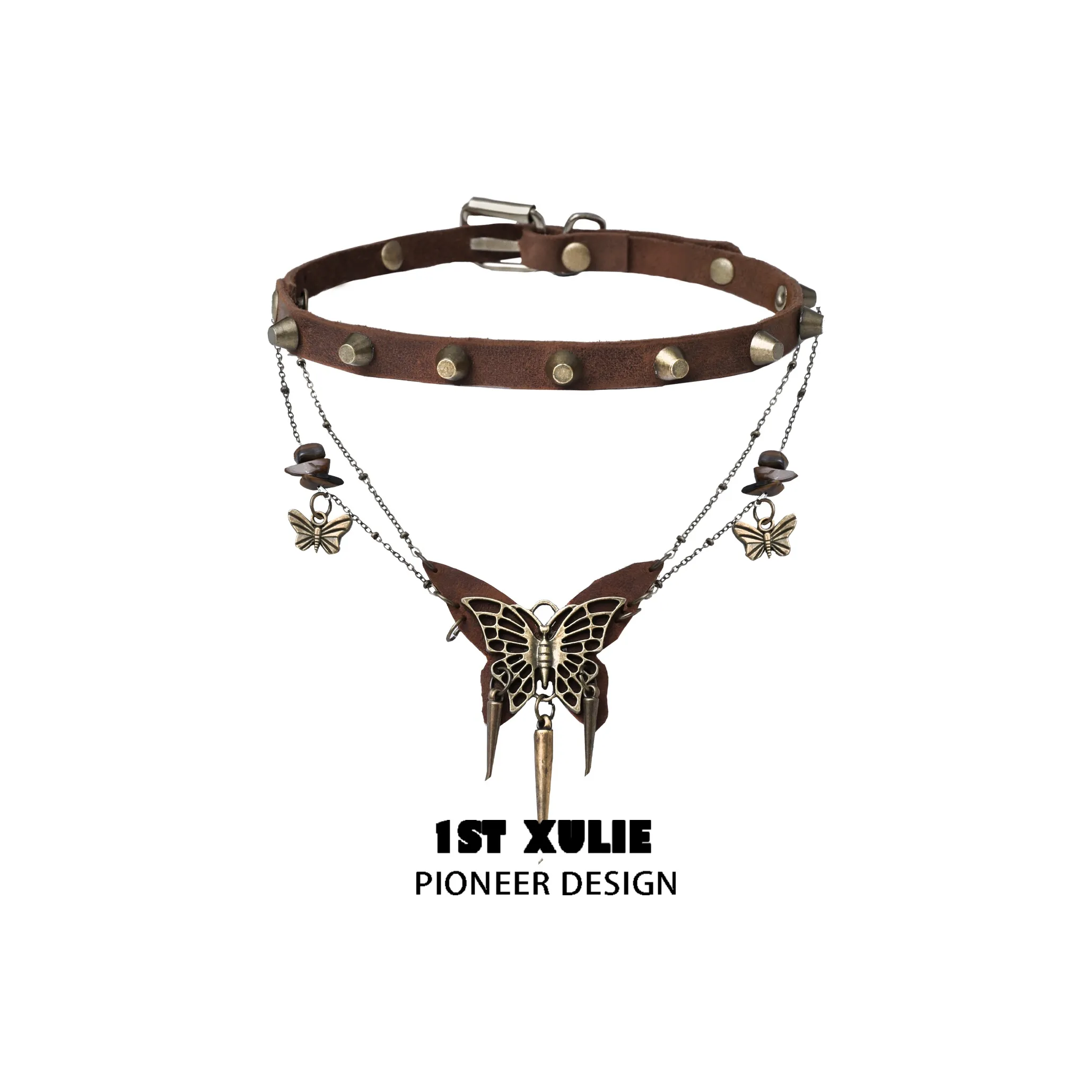 1ST XULIE Медный сплав Ожерелья Женские