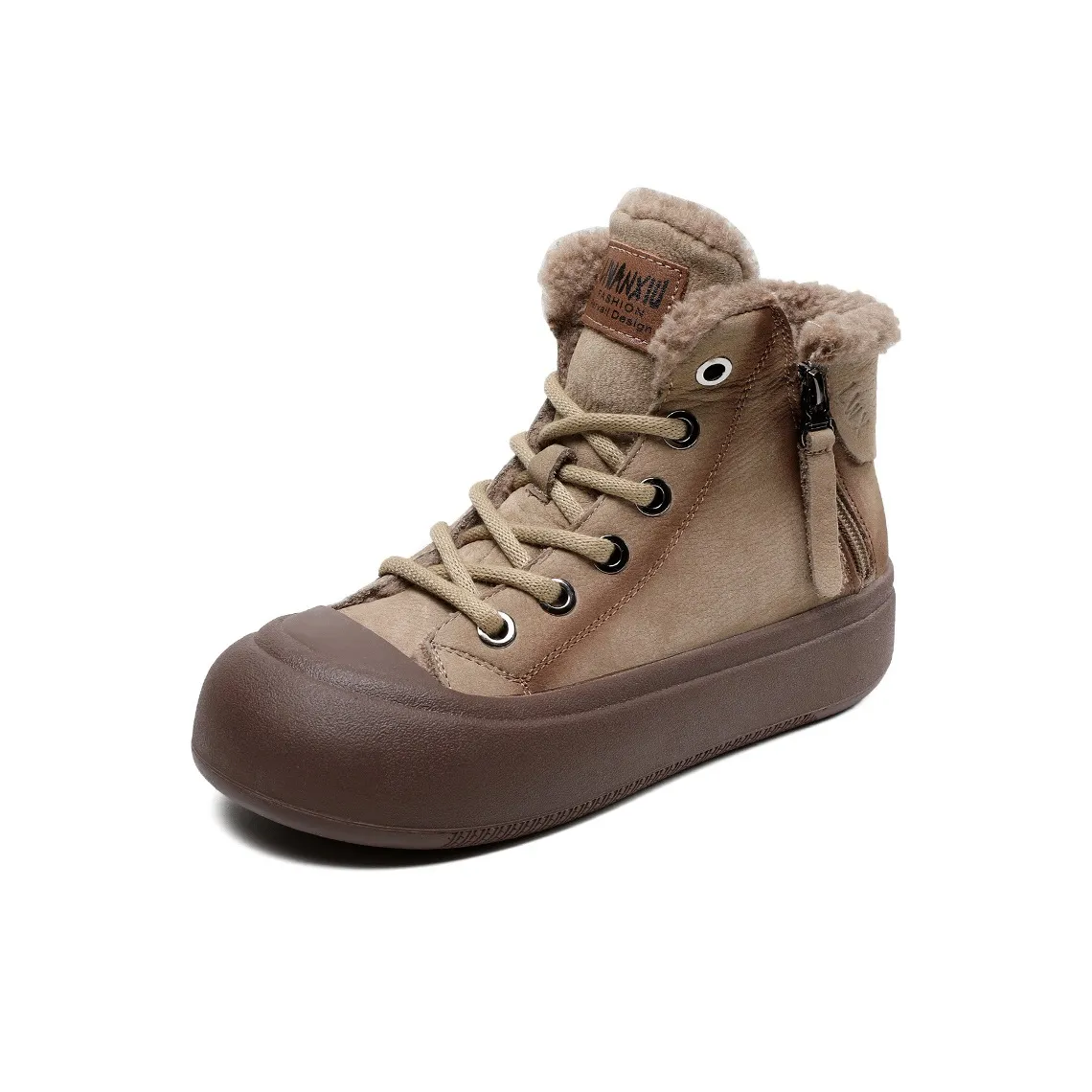 H2 Лицевая коровья кожа Удобный Флис с подкладкой Женская обувь Мартин Boot Женские