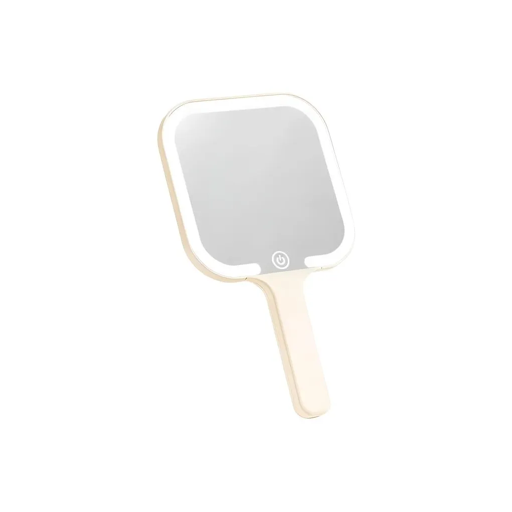 PureLove Ручное зеркальце LED премиум-класса для дома настольное зеркало для макияжа с светом портативное зеркальце для макияжа