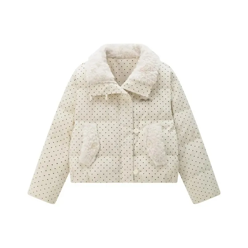 7 SEVFUN Белый Женские пуховики