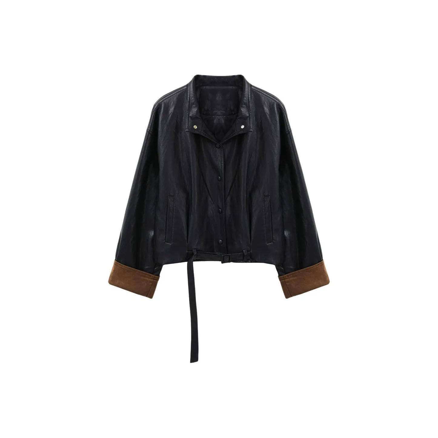 Another Alley кожаная куртка женская