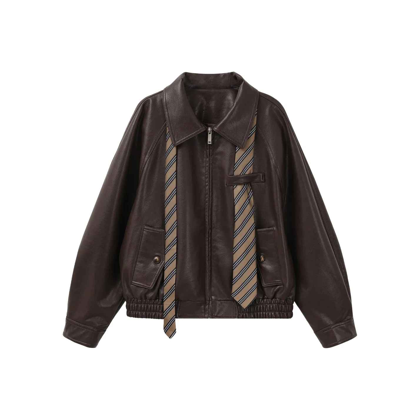 Another Alley кожаная куртка женская