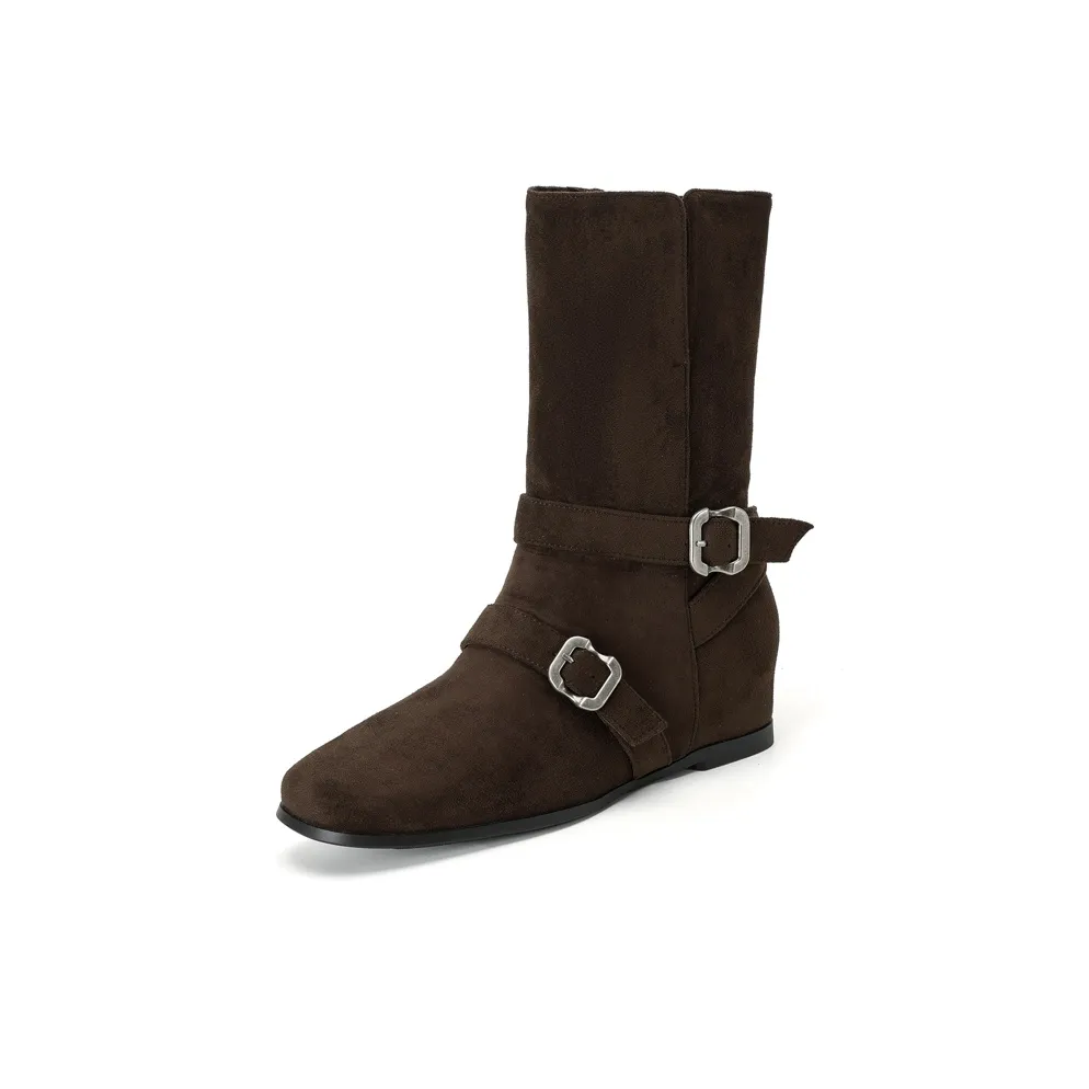 WESTLINK Ботильоны 1 см + 3 см Скрытый каблук Женские