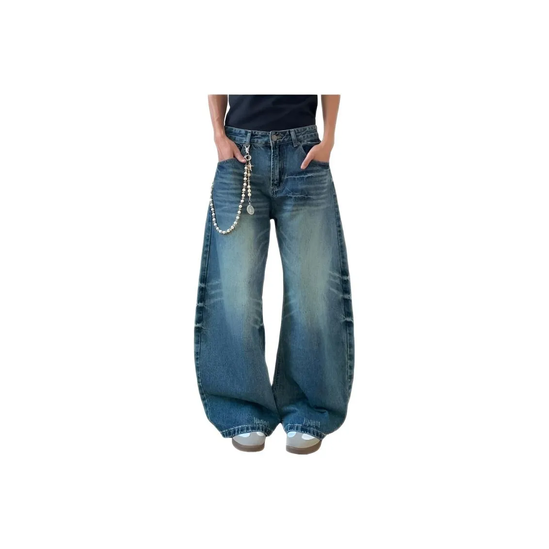 Wooden Rabbit American Wide Leg Pants (Широкие брюки Wooden Rabbit American)