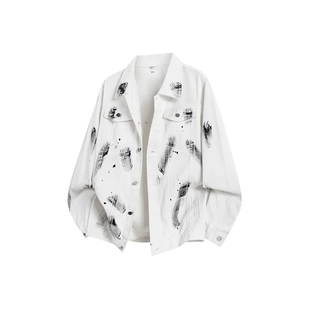 DINGFENGBAOLUO Denim Jacket Unisex