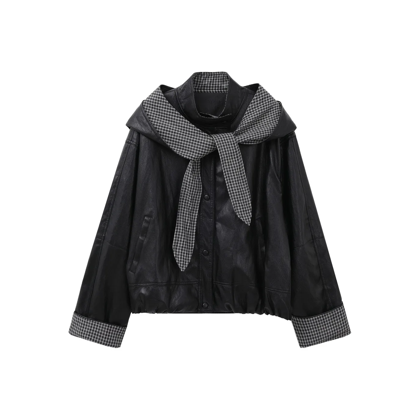 Another Alley кожаная куртка женская